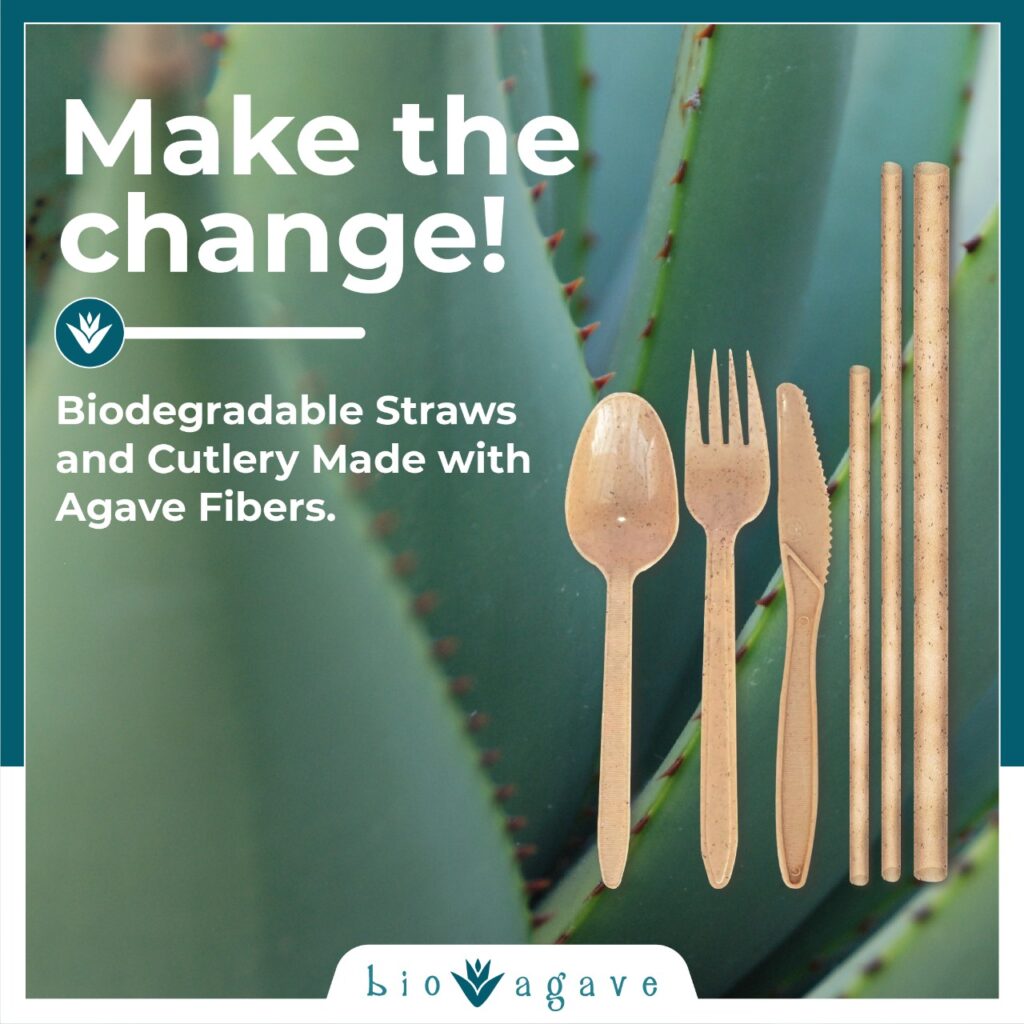 biodegradable straws and cutlery